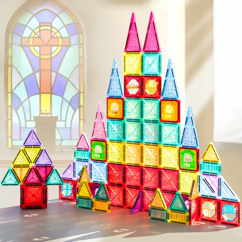 Дитячий конструктор D018 магнітні блоки - мініатюра 3