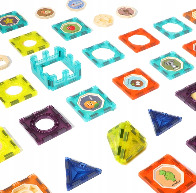 Дитячий магнітний конструктор G025 «Чарівне світло» - мініатюра 10