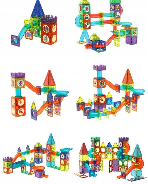 Дитячий магнітний конструктор G025 «Чарівне світло» - мініатюра 11