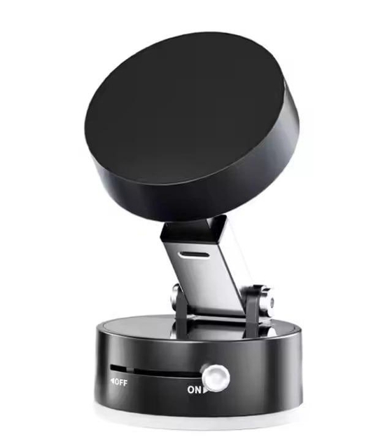 Вакуумний магнітний тримач для телефону A2 • Універсальний автомобільний тримач з телескопічною ніжкою та магнітною системою кріплення