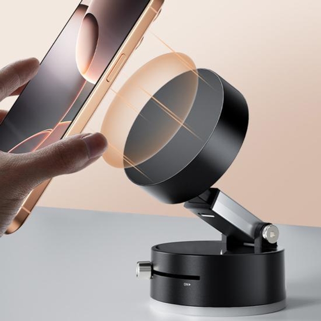 Вакуумний магнітний тримач для телефону A2 - мініатюра 2