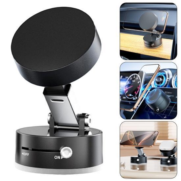 Вакуумний магнітний тримач для телефону A2 - мініатюра 7