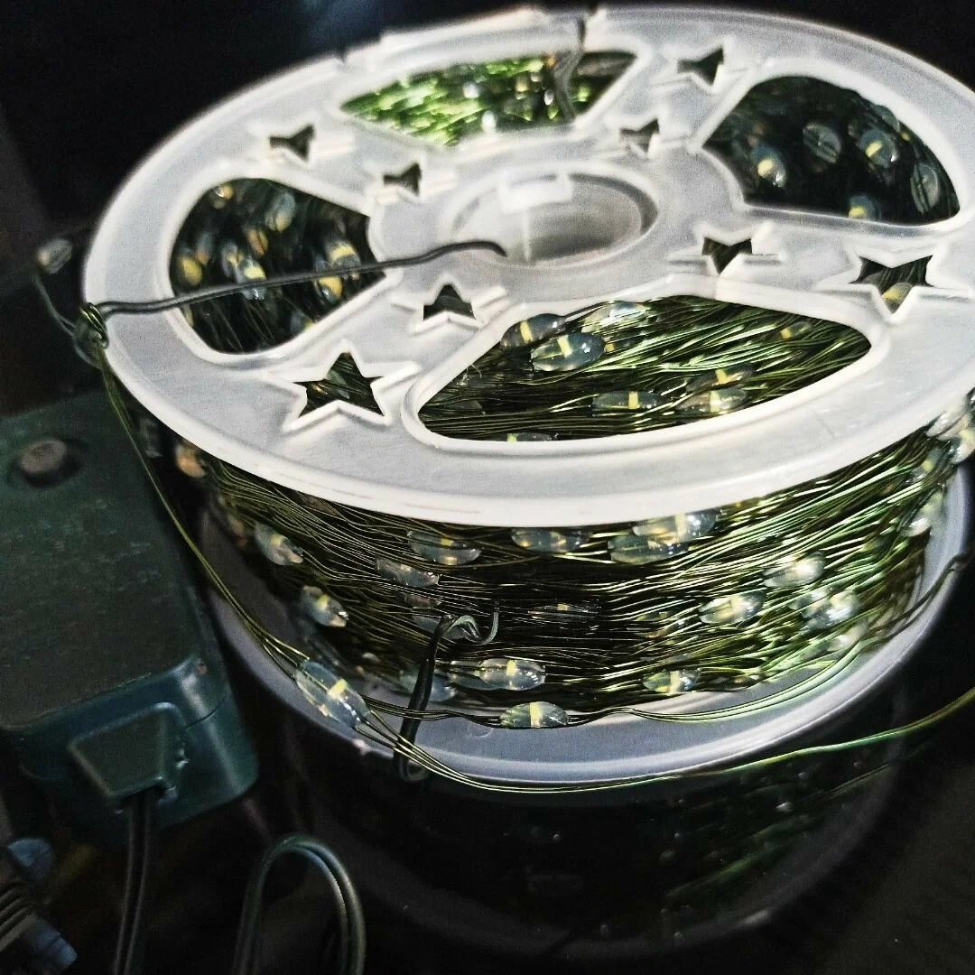 Світлодіодна USB гірлянда дріт Роса 500 LED 50 метрів - мініатюра 6