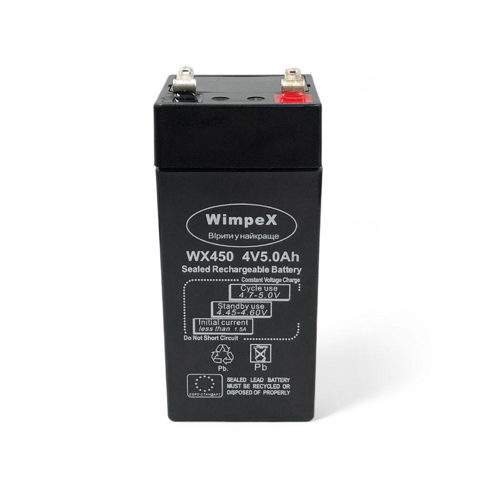 AGM акумулятор 4V 5Ah Wimpex WX 450 2023 - мініатюра 3