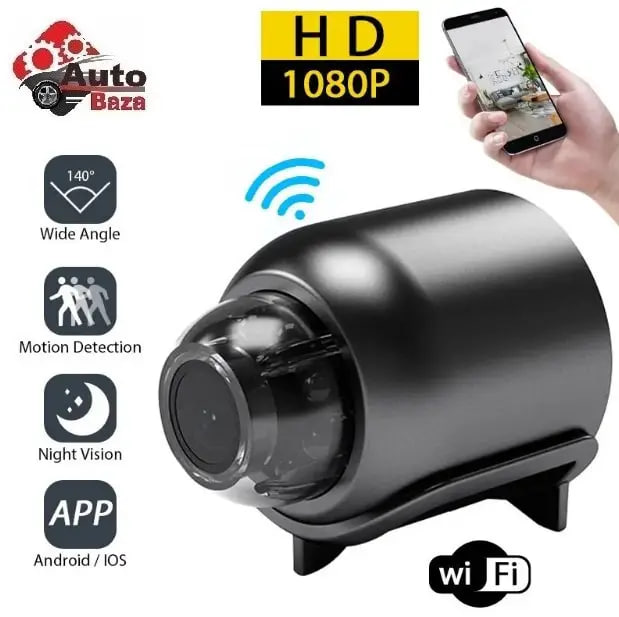 Бездротова міні-камера X5 Mini з датчиком руху - мініатюра 2