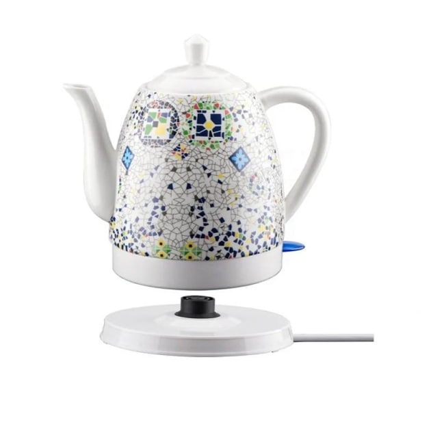 Електрочайник керамічний MS-7837 • Стильний електрочайник 1,4 л з керамічним корпусом та авто вимкненням 1000W