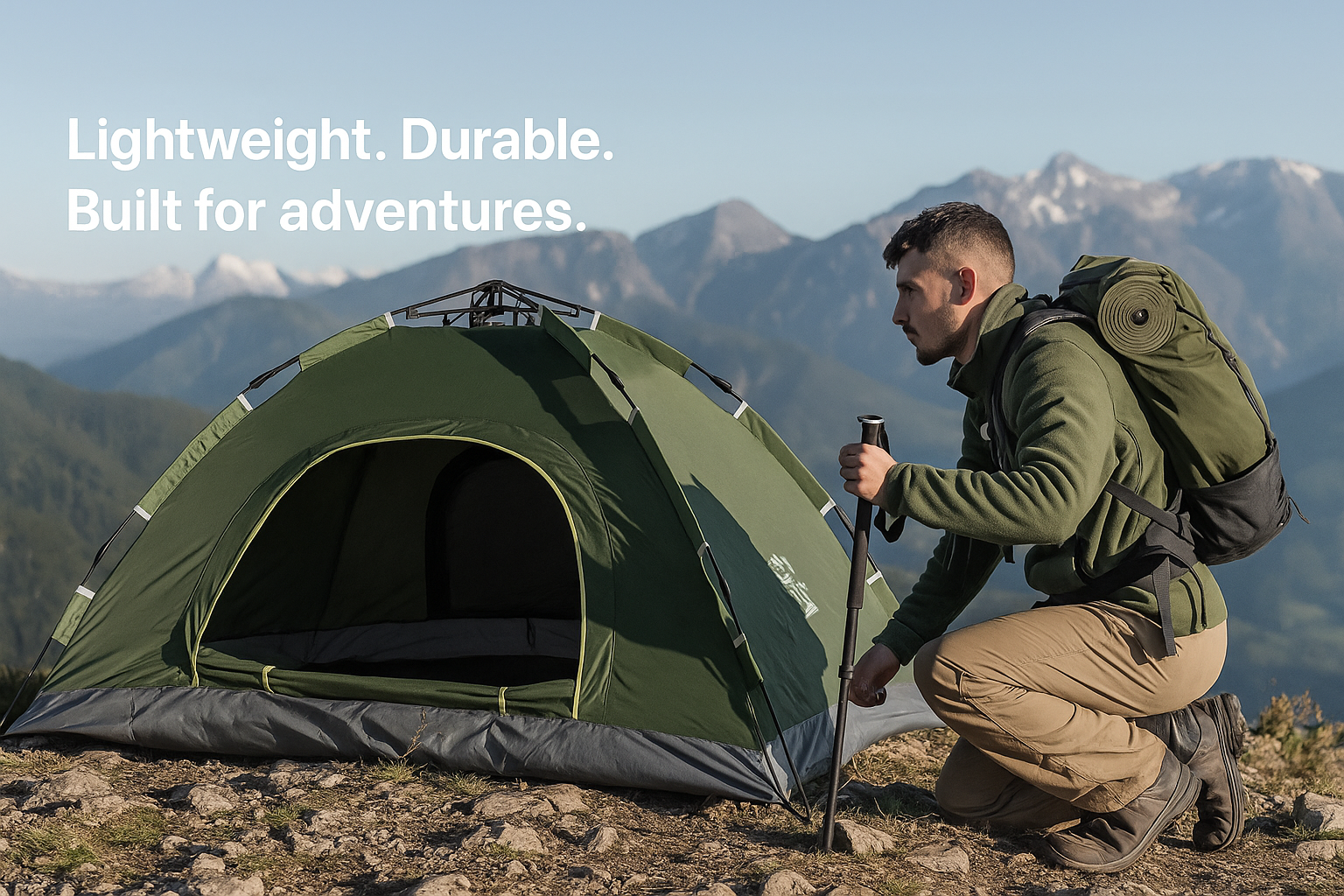 Туристичний намет АВТОМАТ - мініатюра 7