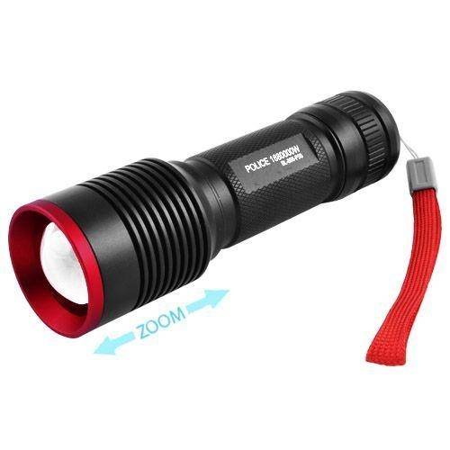 Тактичний ручний акумуляторний ліхтар Police Zoom X-Balog BL-868 - мініатюра 2