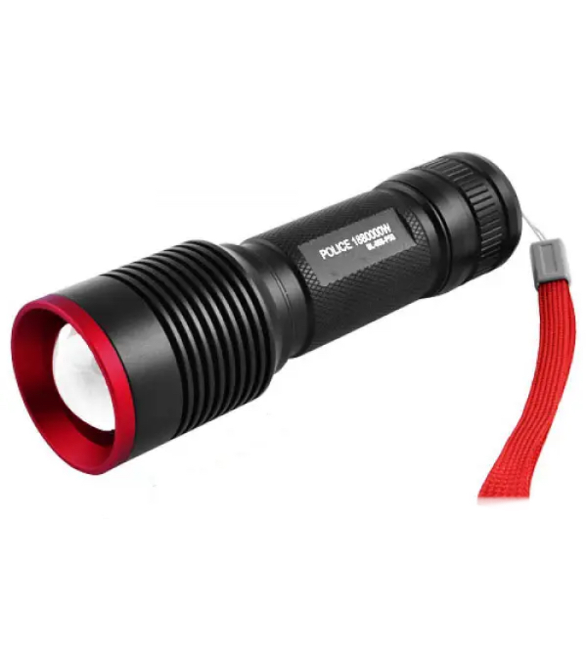 Тактичний ручний акумуляторний ліхтар Police Zoom X-Balog BL-868 - мініатюра 7
