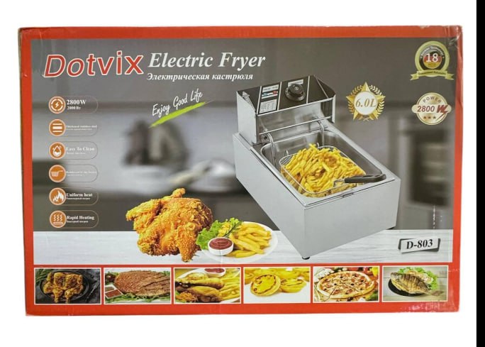 Фритюрниця Dotvix Electric Fryer D-803 - мініатюра 2