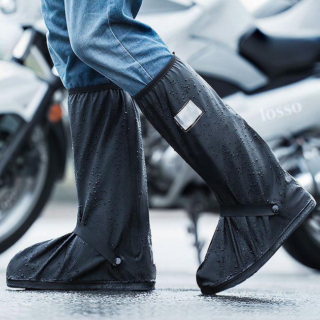 Бахіли від дощу на взуття водонепроникні D140 - мініатюра 7