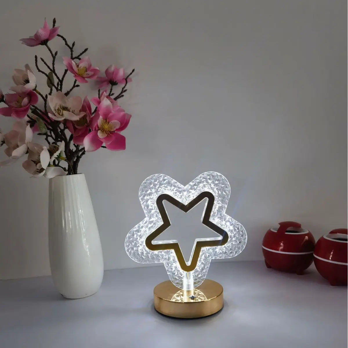 Настільна лампа Crystal Diamond зірка - мініатюра 3