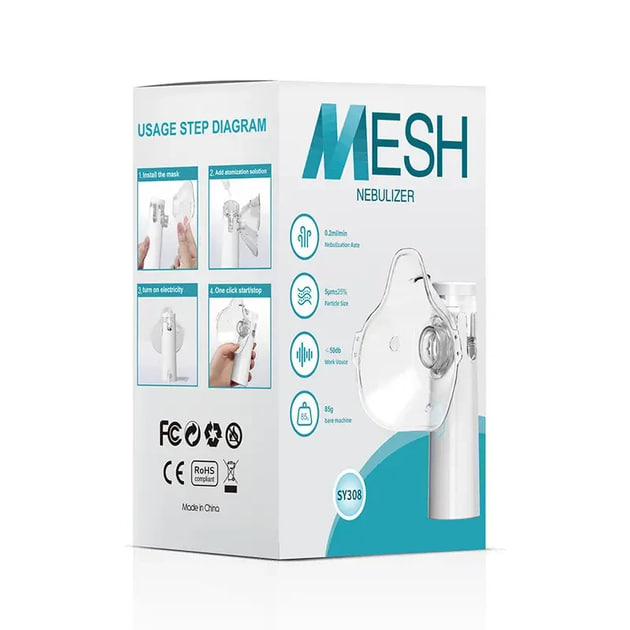Портативний ультразвуковий міні-небулайзер SY 308 - мініатюра 4