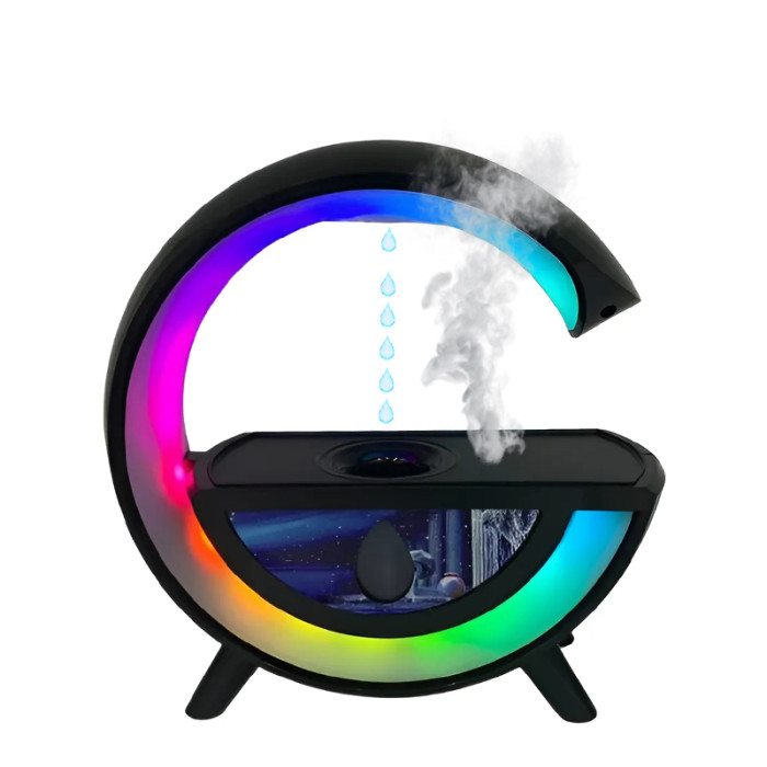 Зволожувач повітря G Water з антигравітаційним крапельним ефектом • Настільний зволожувач з підсвіткою та ароматизацією