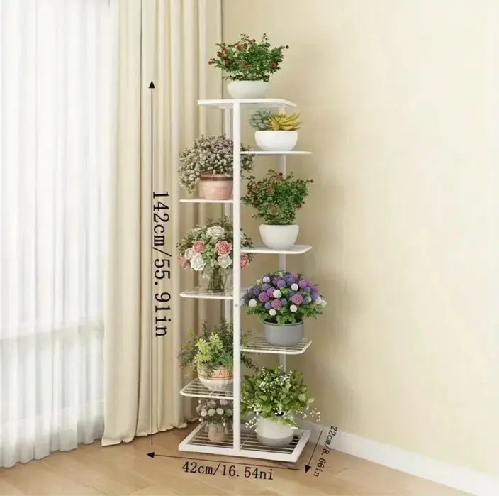 Металева стійка-полиця квітковий стенд CVT-6P - мініатюра 3