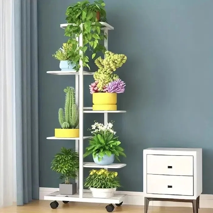 Металева стійка-полиця квітковий стенд CVT-6P - мініатюра 4