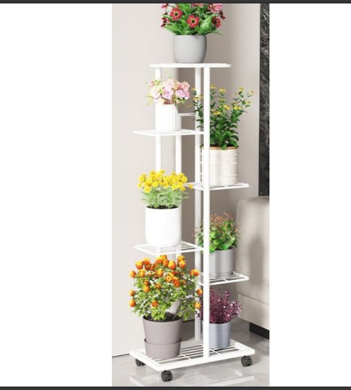 Металева стійка-полиця квітковий стенд CVT-6P - мініатюра 6