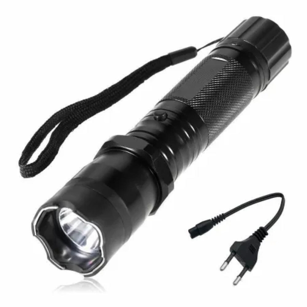 Фонарик Портативный светодиодный фонарик-шокер Wei Shi BL-1101 - мініатюра 3