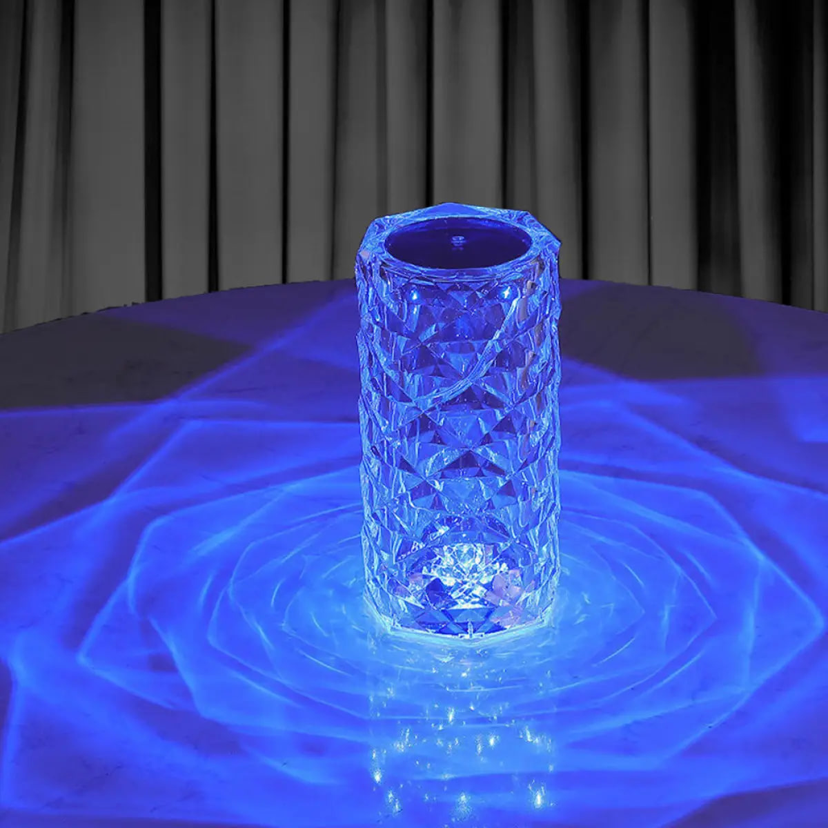 Настільна лампа нічник Rose Diamond з пультом - мініатюра 6