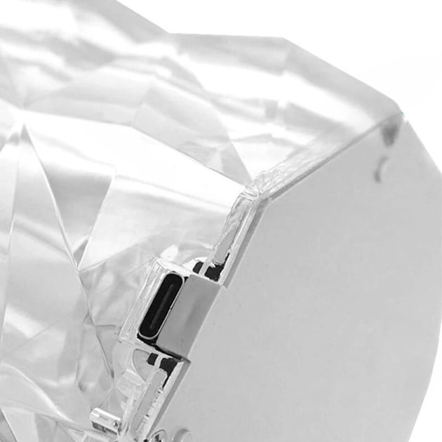 Настільна лампа нічник Rose Diamond з пультом - мініатюра 10