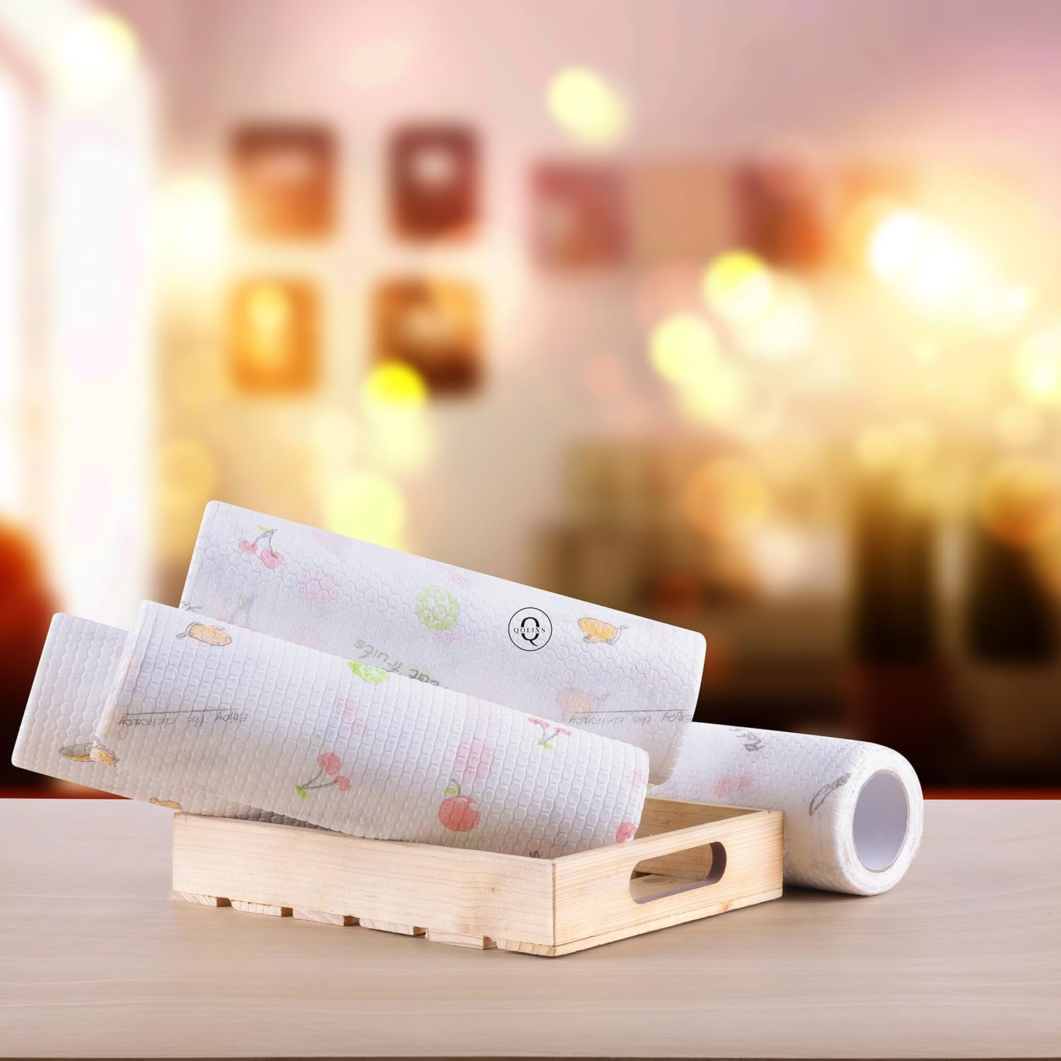 Безворсові багаторазові серветки в рулоні 20×20 см - мініатюра 8