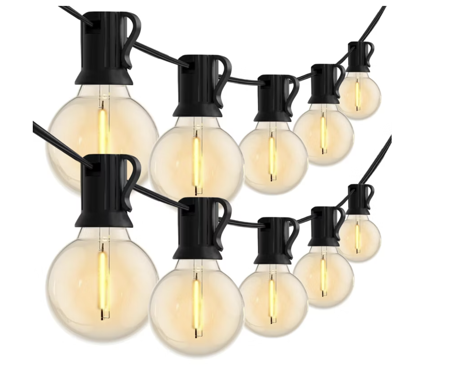 Гірлянда для вулиці 9 метра 30 LED G-40 HA-90 - мініатюра 2