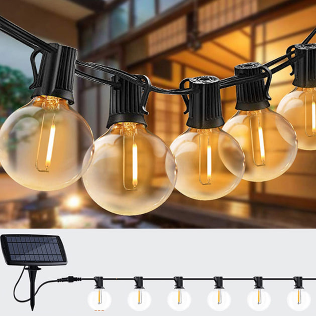 Гірлянда для вулиці 9 метра 30 LED G-40 HA-90 - мініатюра 6