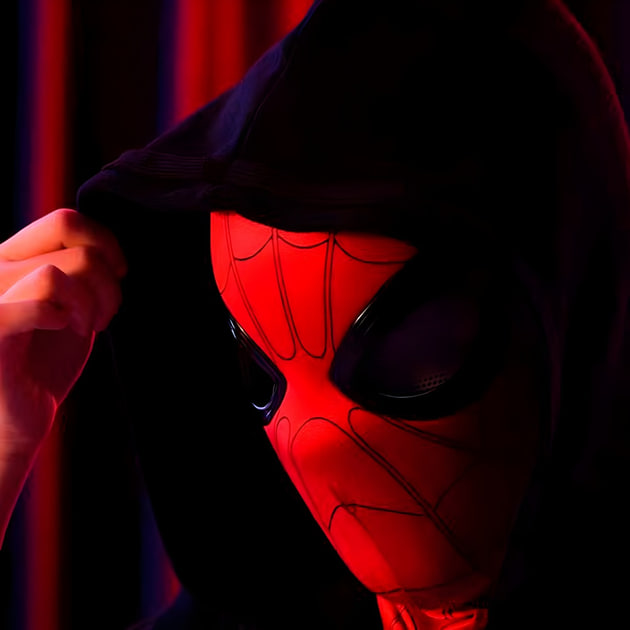 Маска Человека-Паука с подвижными глазами - мініатюра 2