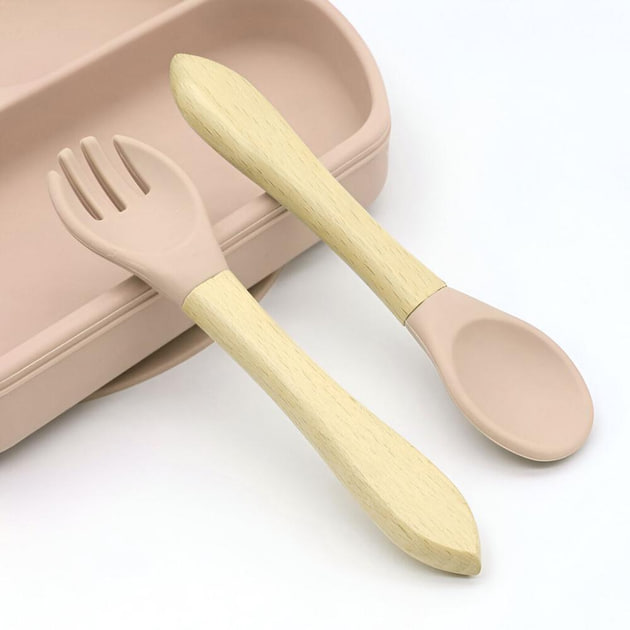 Набір для годування дитини із силікону 10 в 1 - мініатюра 2