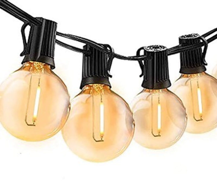 Садова гірлянда довжиною 10 метрів з 20 світлодіодами та сонячною батареєю • Вулична гірлянда з ПУ для саду та двору