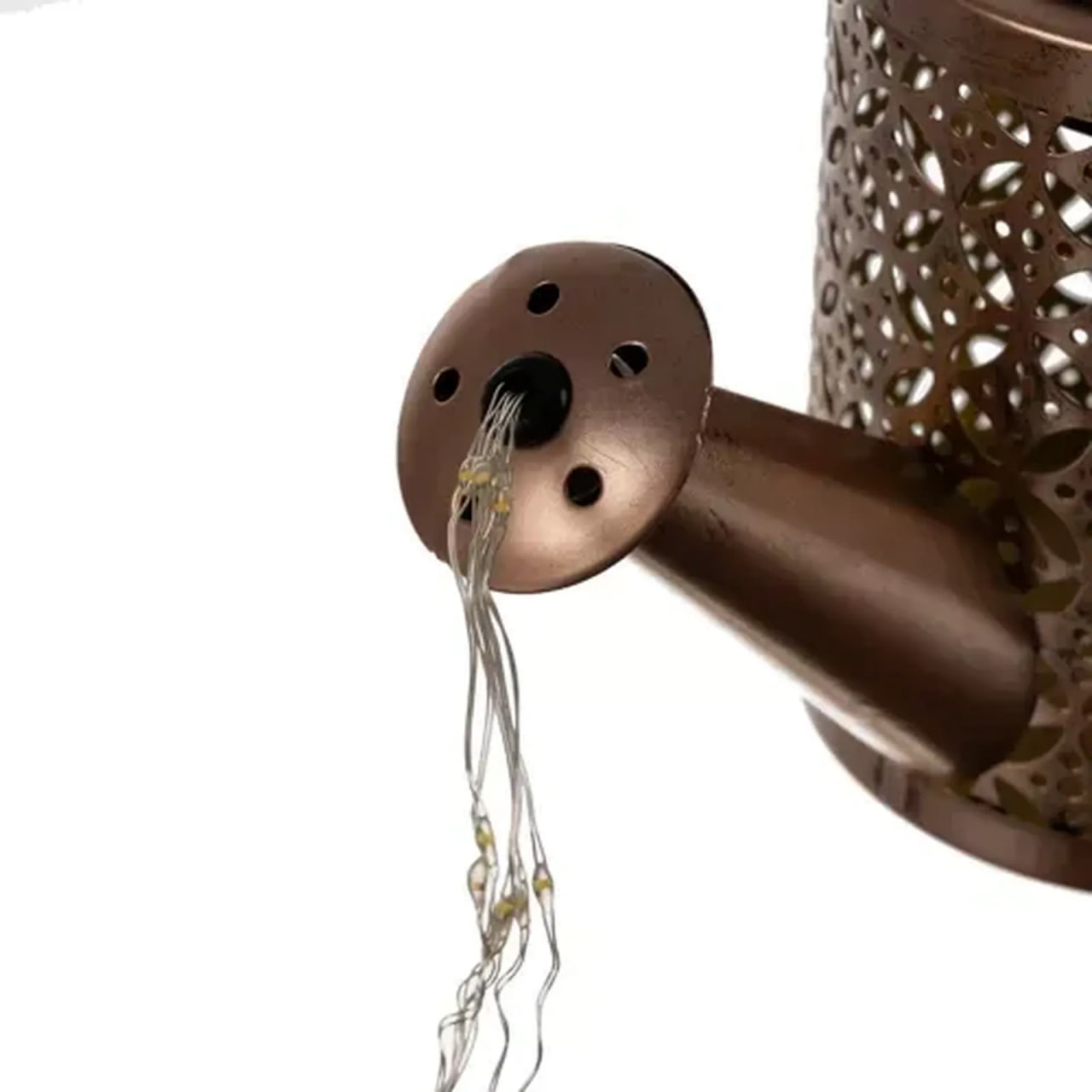 Садовий світильник у вигляді лійки на сонячній батареї - мініатюра 3