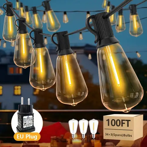 Гірлянда садова світлодіодна RED GARDEN 10 м 25x LED лампочок - мініатюра 2