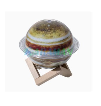 Зволожувач повітря у формі планети з підсвічуванням - мініатюра 2