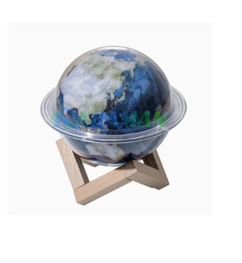 Зволожувач повітря у формі планети з підсвічуванням - мініатюра 7