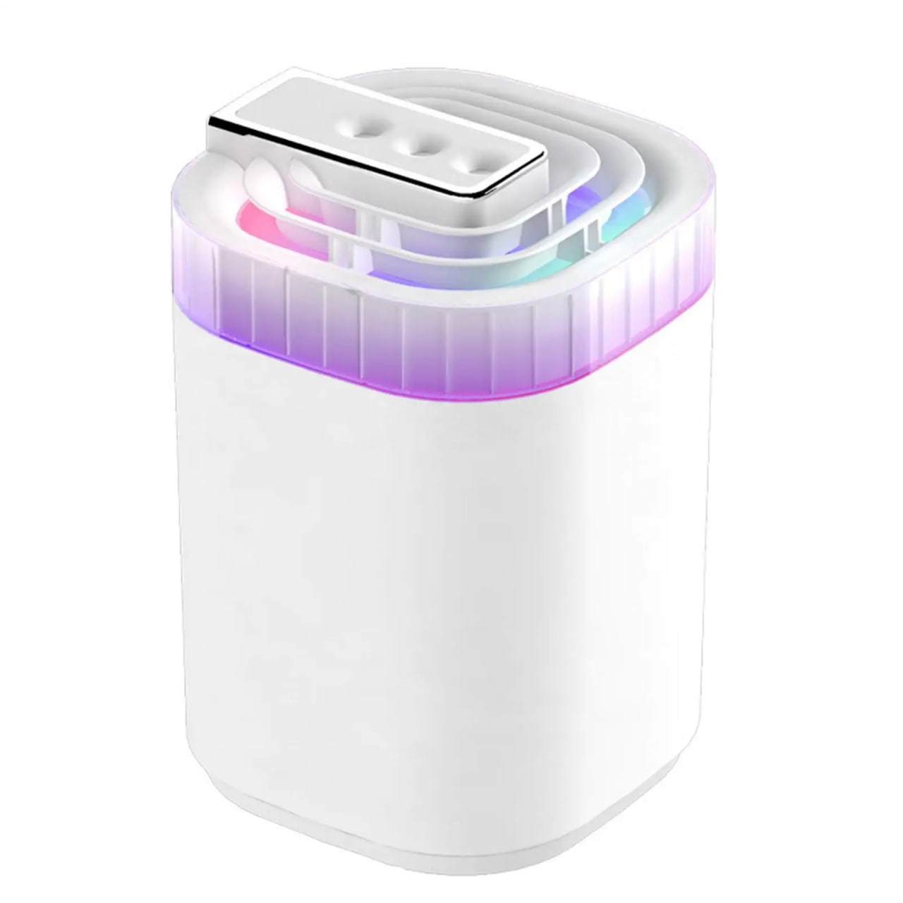 Зволожувач повітря Humidifier 3 л • Сучасний зволожувач з трьома соплами та регулюванням об’єму туману