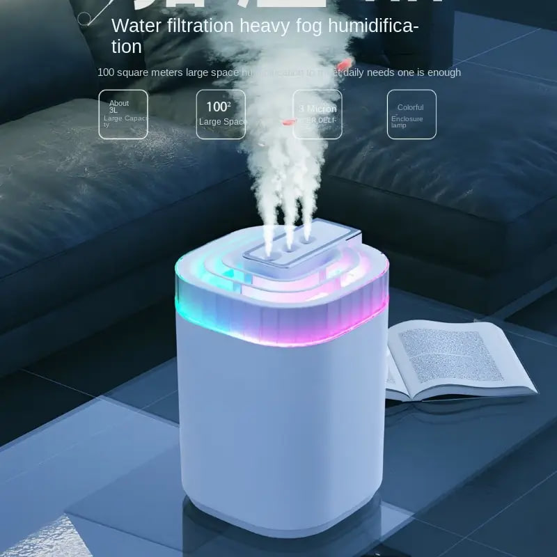 Зволожувач повітря Humidifier 3 л - мініатюра 5
