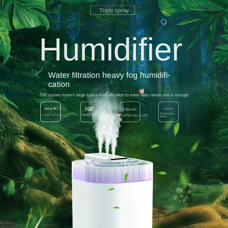 Зволожувач повітря Humidifier 3 л - мініатюра 8