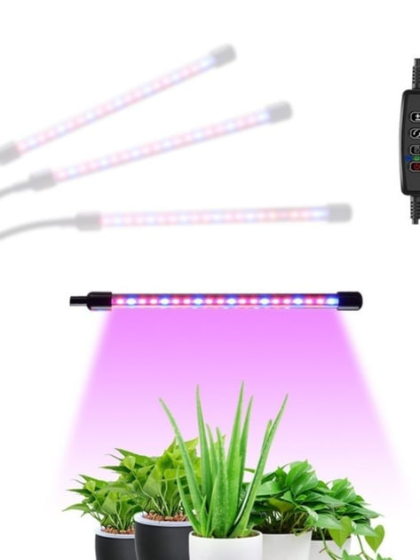 Фітолампа для рослин 3 лампи - мініатюра 4