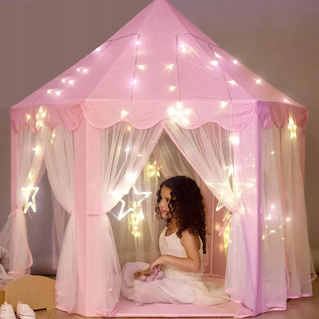 Дитячий ігровий намет-будиночок Kruzzel 6104 135×135×140 см - мініатюра 9