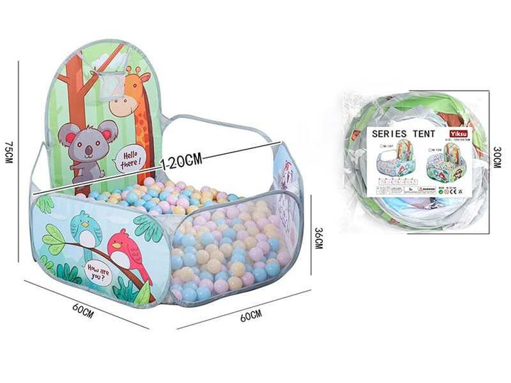 Манеж-бассейн дитячий для м’ячиків - мініатюра 3