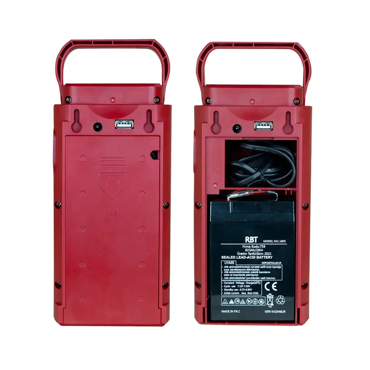 Ліхтар Almina 24 LED переносний світлодіодний з пауербанком - мініатюра 6