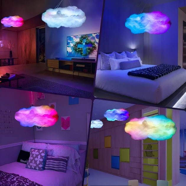 Світильник-хмара DIY Cloud Atmosphere Light - мініатюра 8