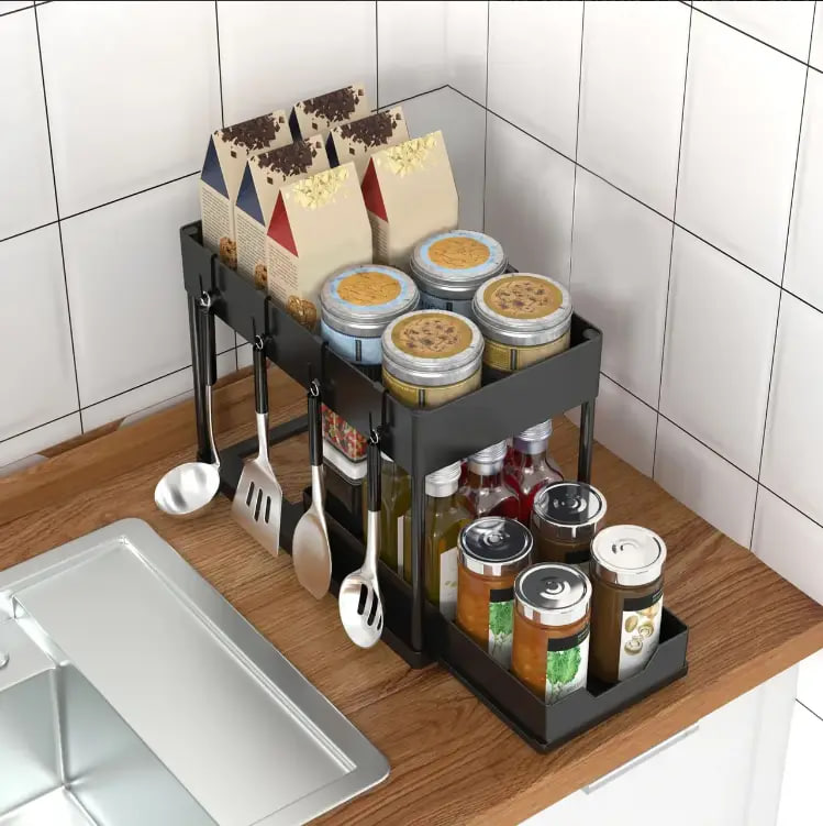 Стелаж для зберігання Kitchen Storage Rack W516 - мініатюра 4