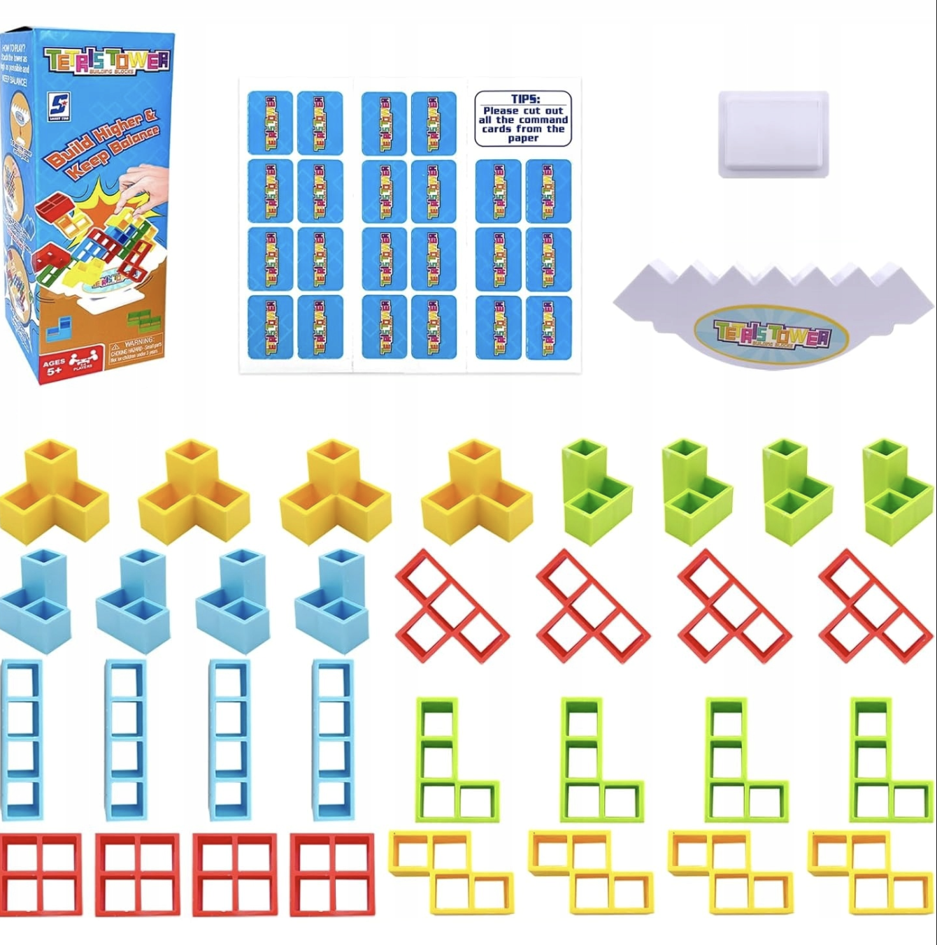 Настільна гра "Балансувальна вежа" TETRA TOWER - мініатюра 5