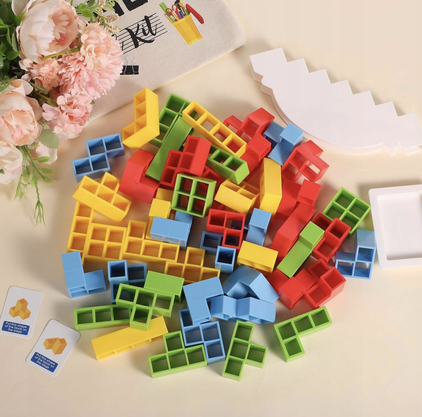 Настільна гра "Балансувальна вежа" TETRA TOWER - мініатюра 8