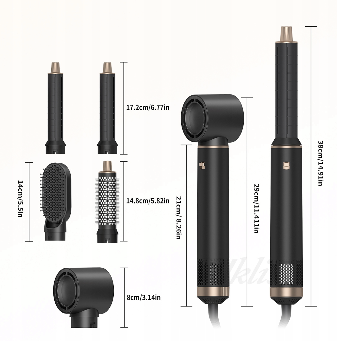Фен-щітка Hot Air Comb - мініатюра 3