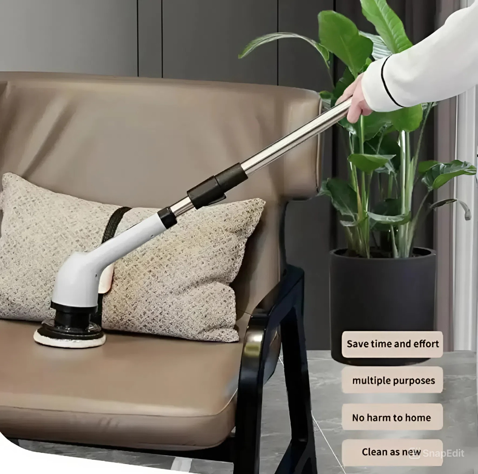 Електрична щітка для прибирання 9 в 1 Electric Cleaning Brush - мініатюра 5