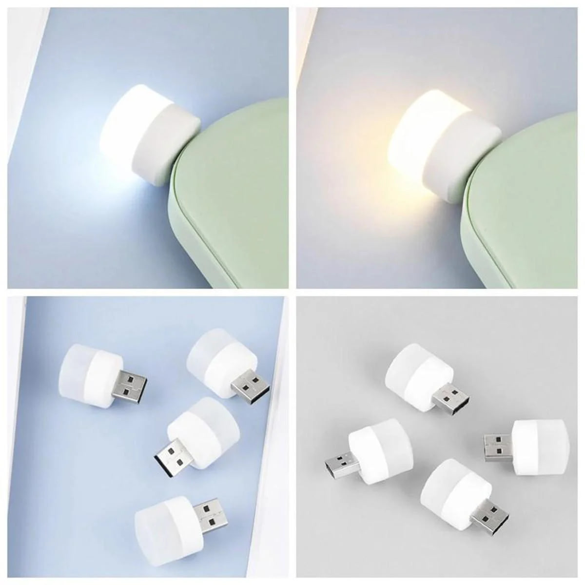 Лампа від USB LED LAMP 1W Light 6000K для дому - мініатюра 8