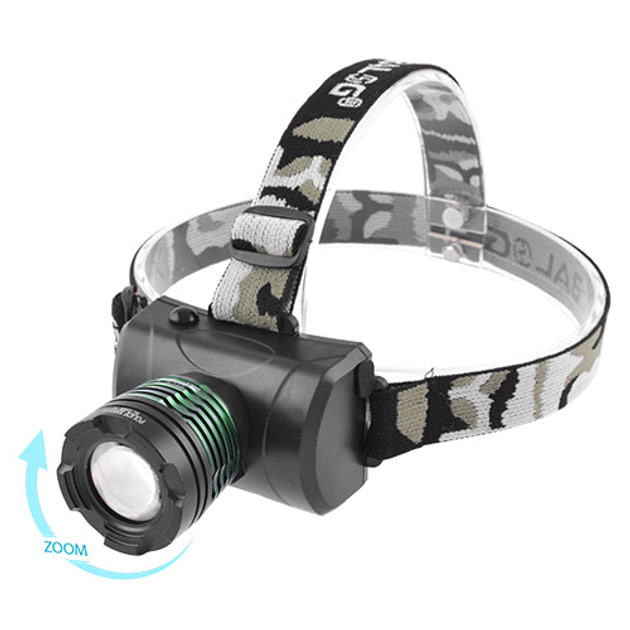 Багатофункціональний налобний ліхтар Police BL-6968-T6 для риболовлі - мініатюра 6