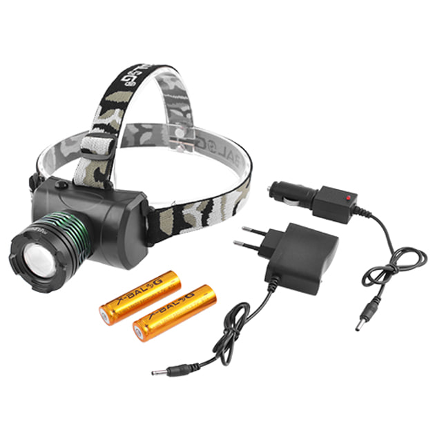 Багатофункціональний налобний ліхтар Police BL-6968-T6 для риболовлі - мініатюра 7